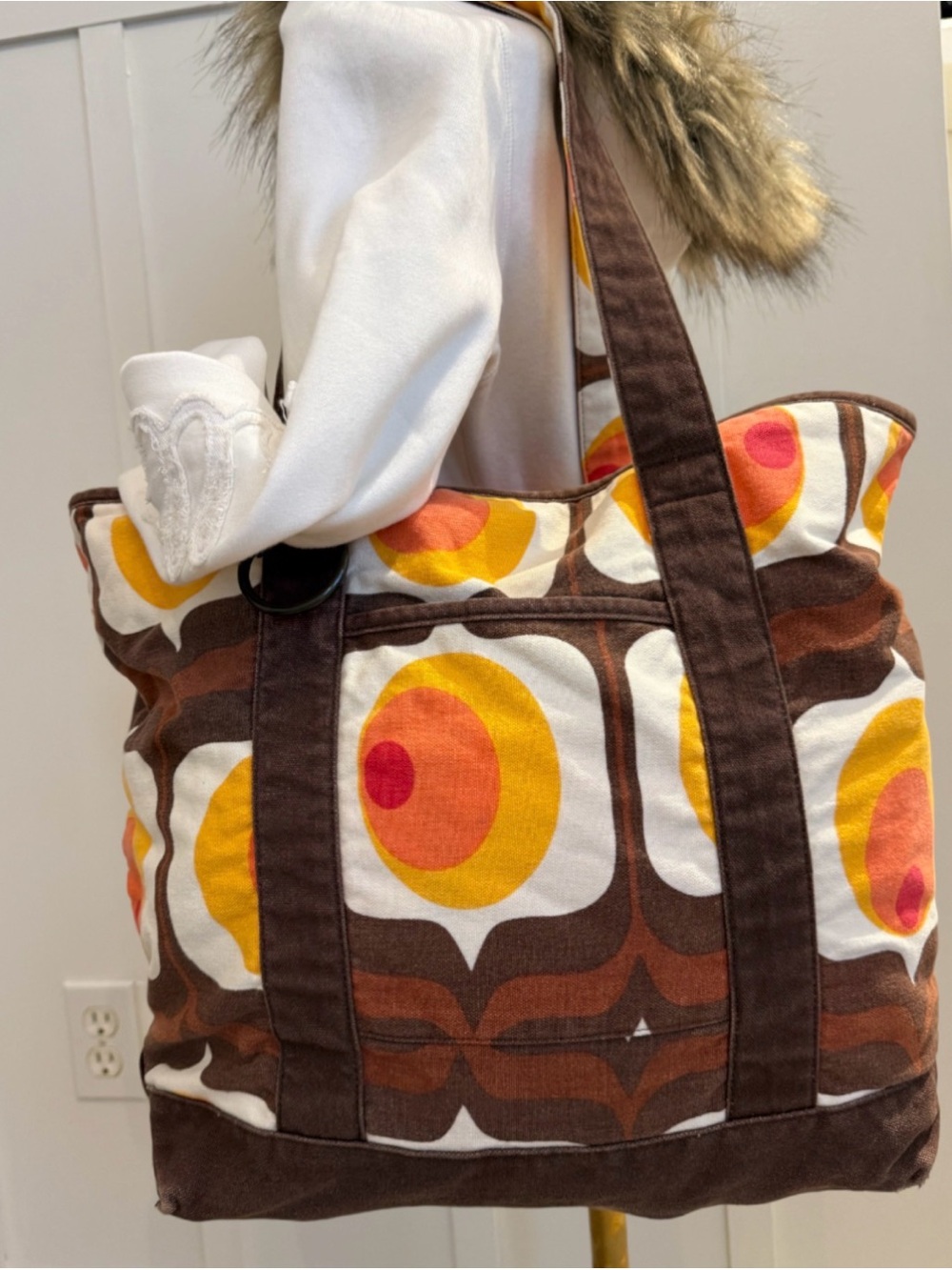 Y2K MOD 70’s RETRO OLD NAVY 2006 TOTE BAG HIGHLY COLLECTIBLE